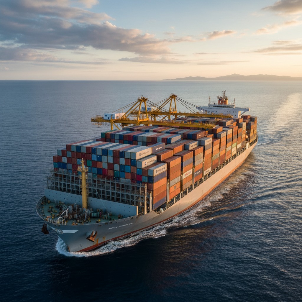 cargo on a ship
